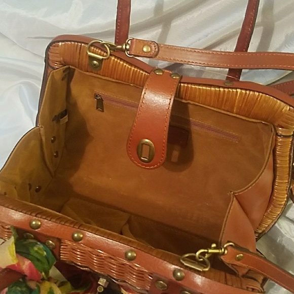 Patricia Nash Bags Patricia Nash Lucena Spring Wicker Bag Poshmark